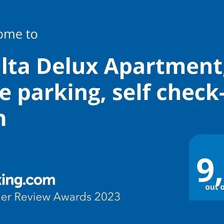 Malta Delux Apartment, Free Parking, Self Check-In 24H Poznań Kültér fotó