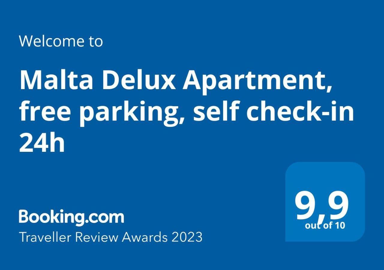 Malta Delux Apartment, Free Parking, Self Check-In 24H Poznań Kültér fotó