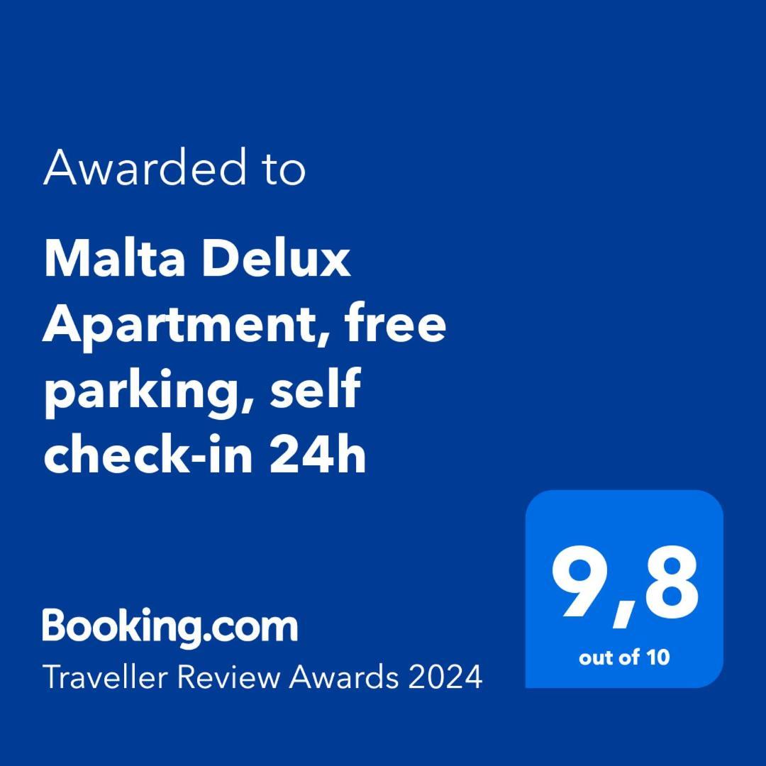 Malta Delux Apartment, Free Parking, Self Check-In 24H Poznań Kültér fotó