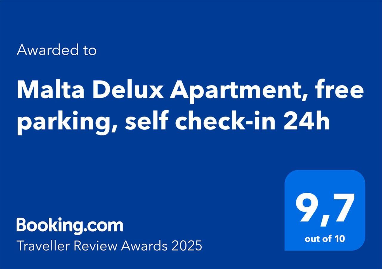 Malta Delux Apartment, Free Parking, Self Check-In 24H Poznań Kültér fotó
